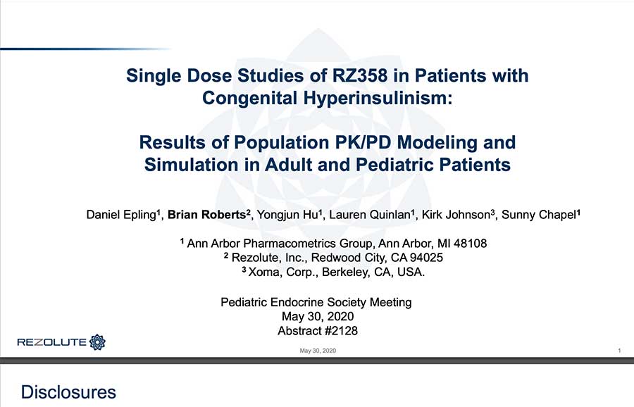 Single-Dose-Studies-of-RZ358-in-Patients-with-Congenital-Hyperinsulinism--Results-thumb